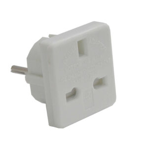 UK to Euro 2 Pin Travel Adaptor