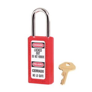 Padlock Thermoplastic Red