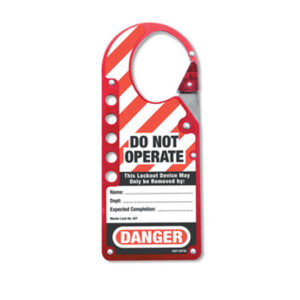 Labelled Snap on hasp