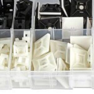 Assorted Box of Cable Tie Bases