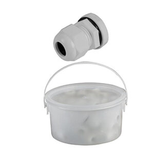 Tradesmen Tubs  ATT14:50 x White Cable Glands