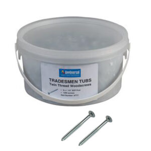 Tradesmen Tubs ATT7:Twin Thread Woodscrews