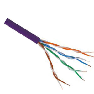 CAT5e U-UTP LSZH Violet Cable 305m