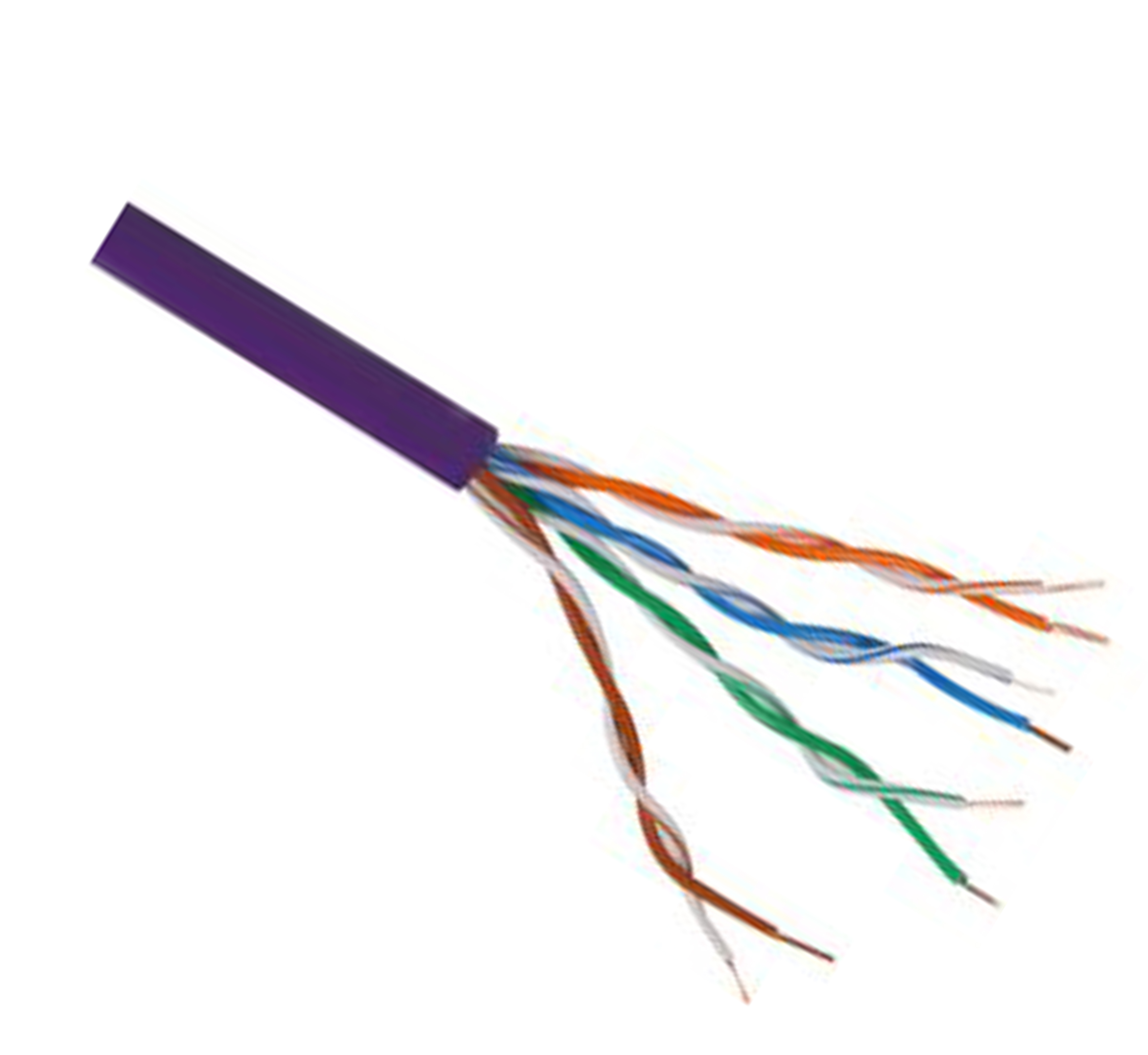 CAT5e U-UTP LSZH Violet Cable 305m