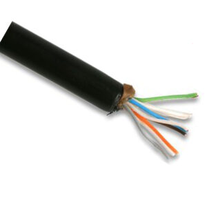 5 Pair Black External Telephone Cable 100M