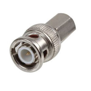BNC 75 ohm Male Twist on Plug Short Barrel  RG59/RG62/URM70