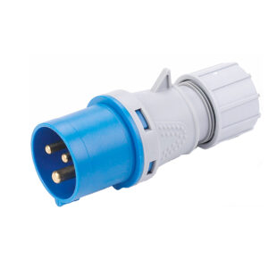Plug 16A 3P 240V IP44 Blue