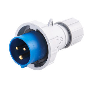 Plug 16A 3P 230V IP67 Blue