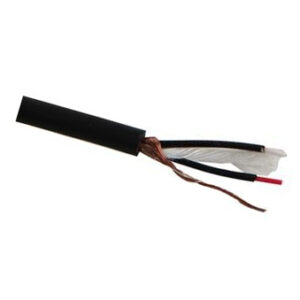 Microphone Cable 2 Core Balanced 20/0.12 Black 100m