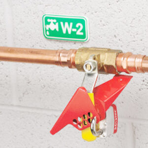 Handle On Ball Valve Lockout