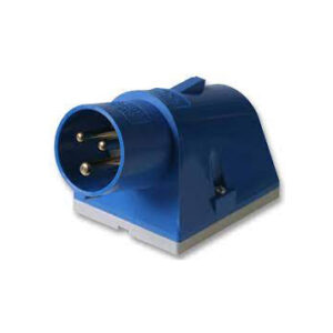 16A, 240V, Surface Mount CEE Appliance Inlet, 2P+E, Blue, IP44