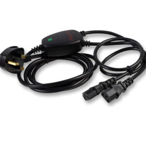 Surge Protected IEC Y-Splitter Lead