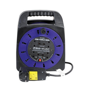 Handbag Reel 4 Socket with RCD 13A 25m