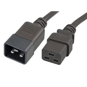 C19 to C20 IEC Jumper Lead 5m black