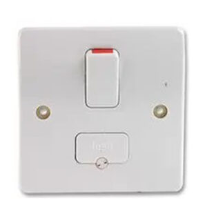 Fused Spur DP Switched White, 13A