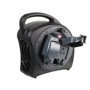 Handbag Reel 2 Gang 13A IP54 Black 25m