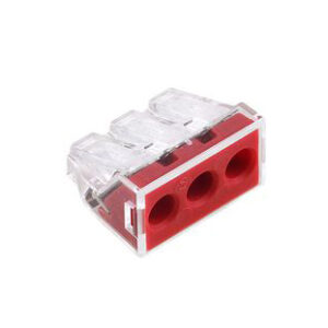 Connector, Pushwire, 6mm2, 3 Way