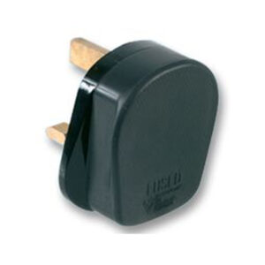 UK Mains Plug Rubberished