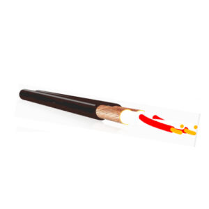 Microphone Cable 4 Core Screened 10/0.12 Black 100m